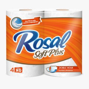 Papel higiénico Rosal 4 rollos XG
