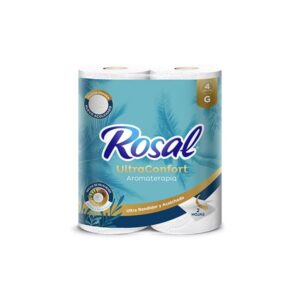 Papel higiénico Rosal Ultraconfort Aromaterapia 4 rollos G