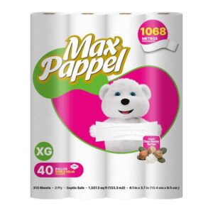 Papel higiénico Max Papel 40 rollos XG