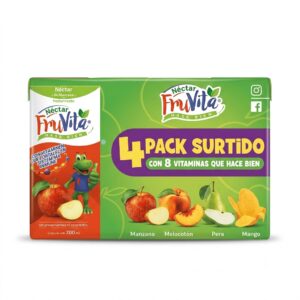 Jugos Fruvita 4 Pack Surtido