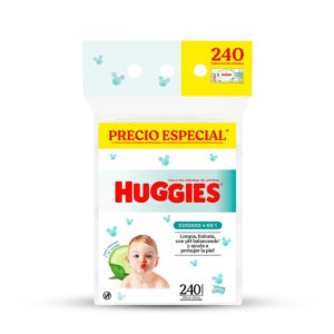 Toallas húmedas Huggies cuidado 4 en 1 240 unidades