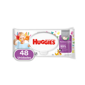 Toallas húmedas Huggies manitos y carita 48 unidades